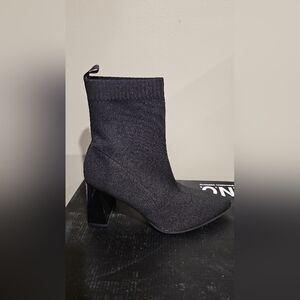 6.     I.N.C Elegant Black Ankle Boots